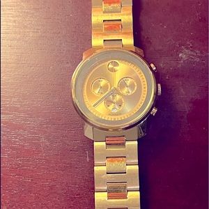 Movado mens watch worn about 12xs